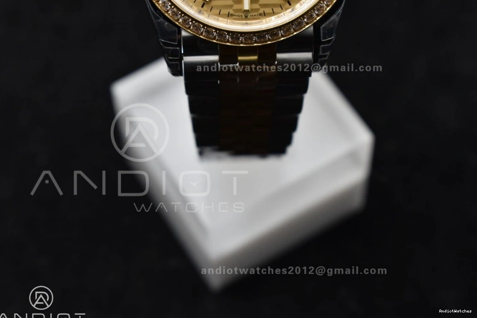 Steel 36 904L YG SS Best Bracelet Jubilee FashionForward on DateJust 126283rbr VS 1:1 Textured Dial 575 Edition VSF 0313